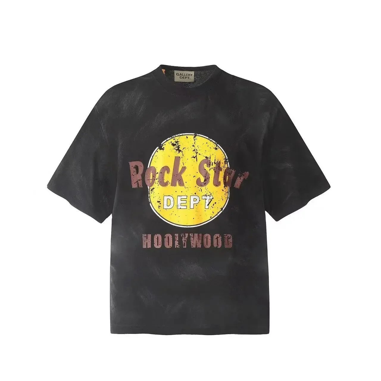 Gallery Dept. Rock Star Dept Hollywood Print Graphic Tee Black