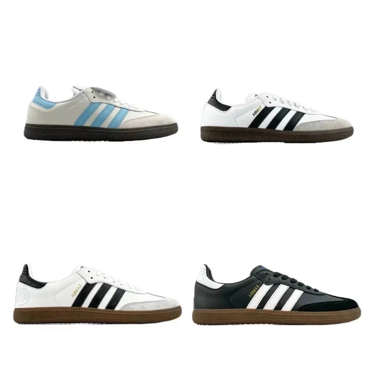 Adidas Samba Classic Sneakers Black and White