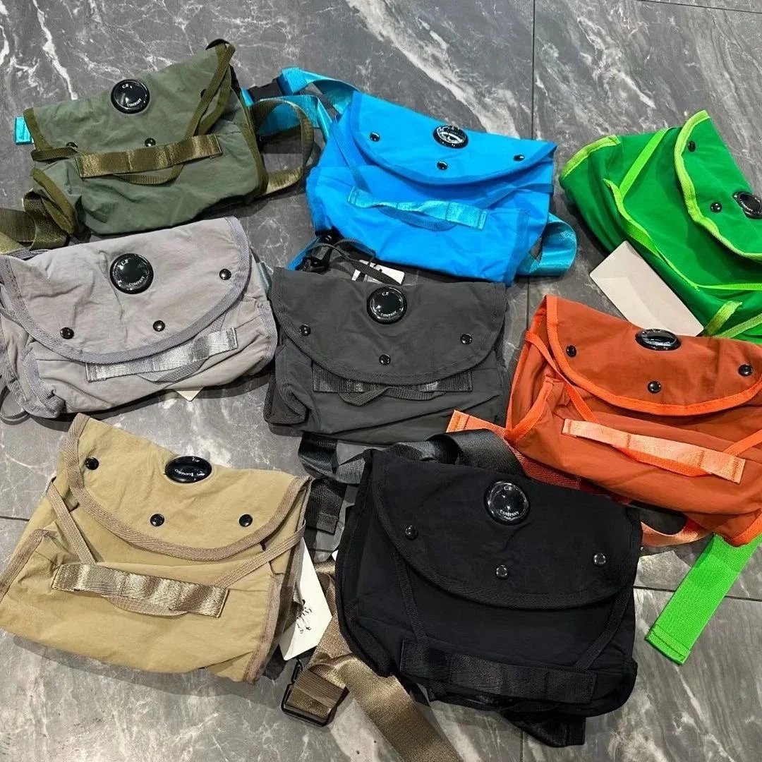 C.P. Company Nylon Shoulder Bag Casual Crossbody Bag Multicolor